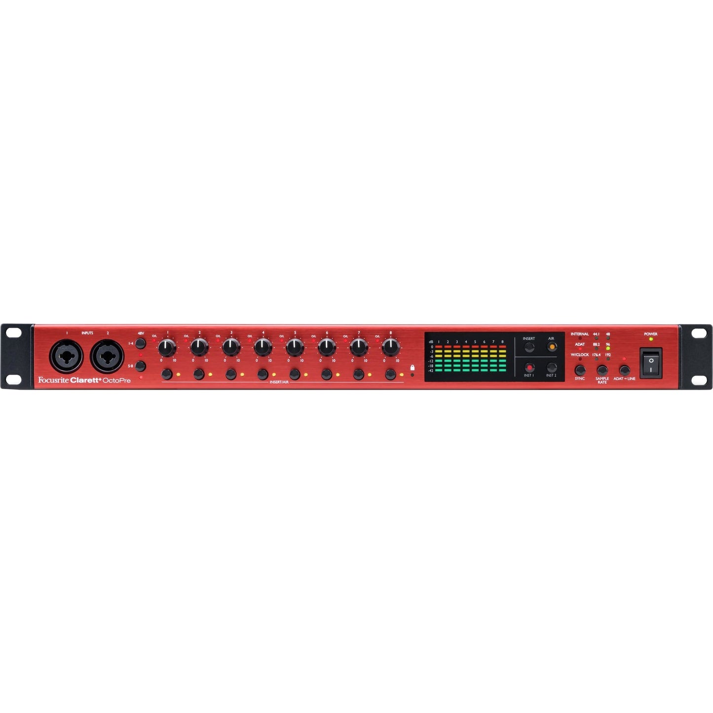 Focusrite Clarett+ OctoPre 8-channel ADAT Preamp
