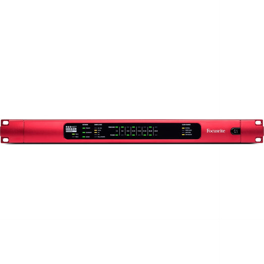 Focusrite RedNet HD32R 32-Channel Dante Networks Pro Tools | Ultimate Bridge