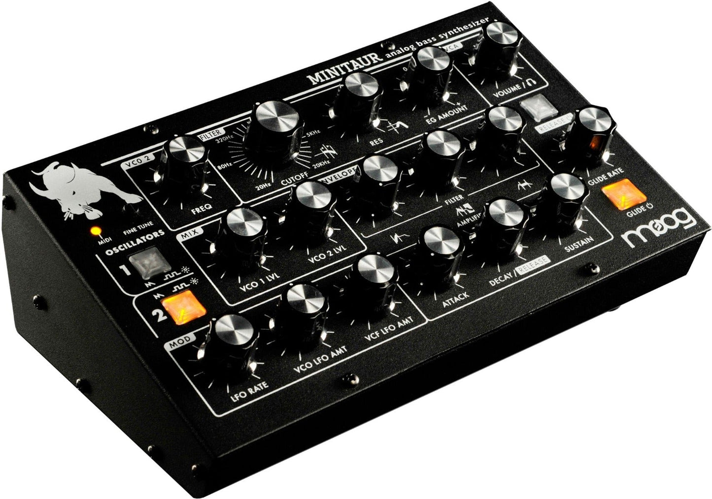 Moog Minitaur Analog Bass Monosynth Module Black