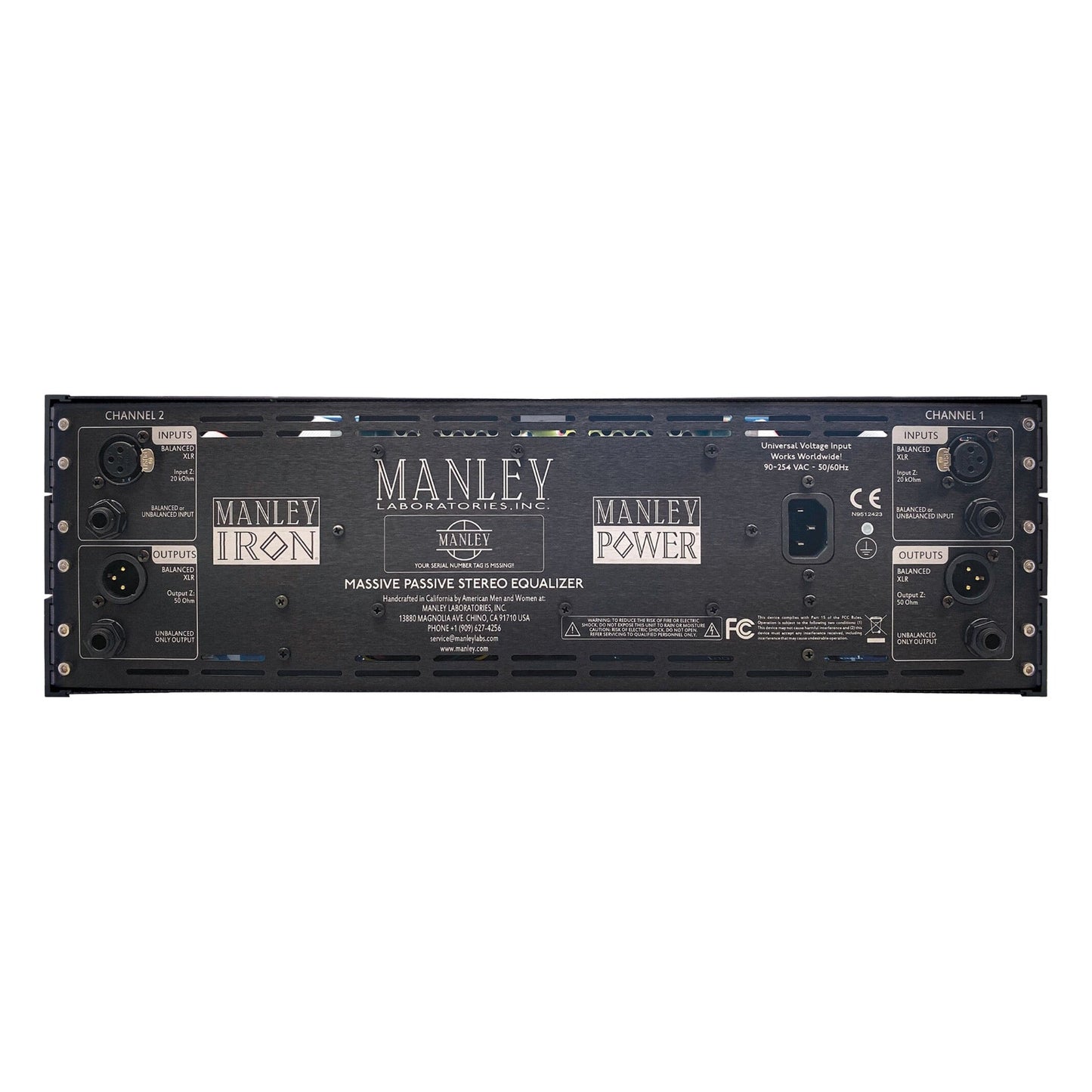 Manley Labs Massive Passive Stereo Tube EQ