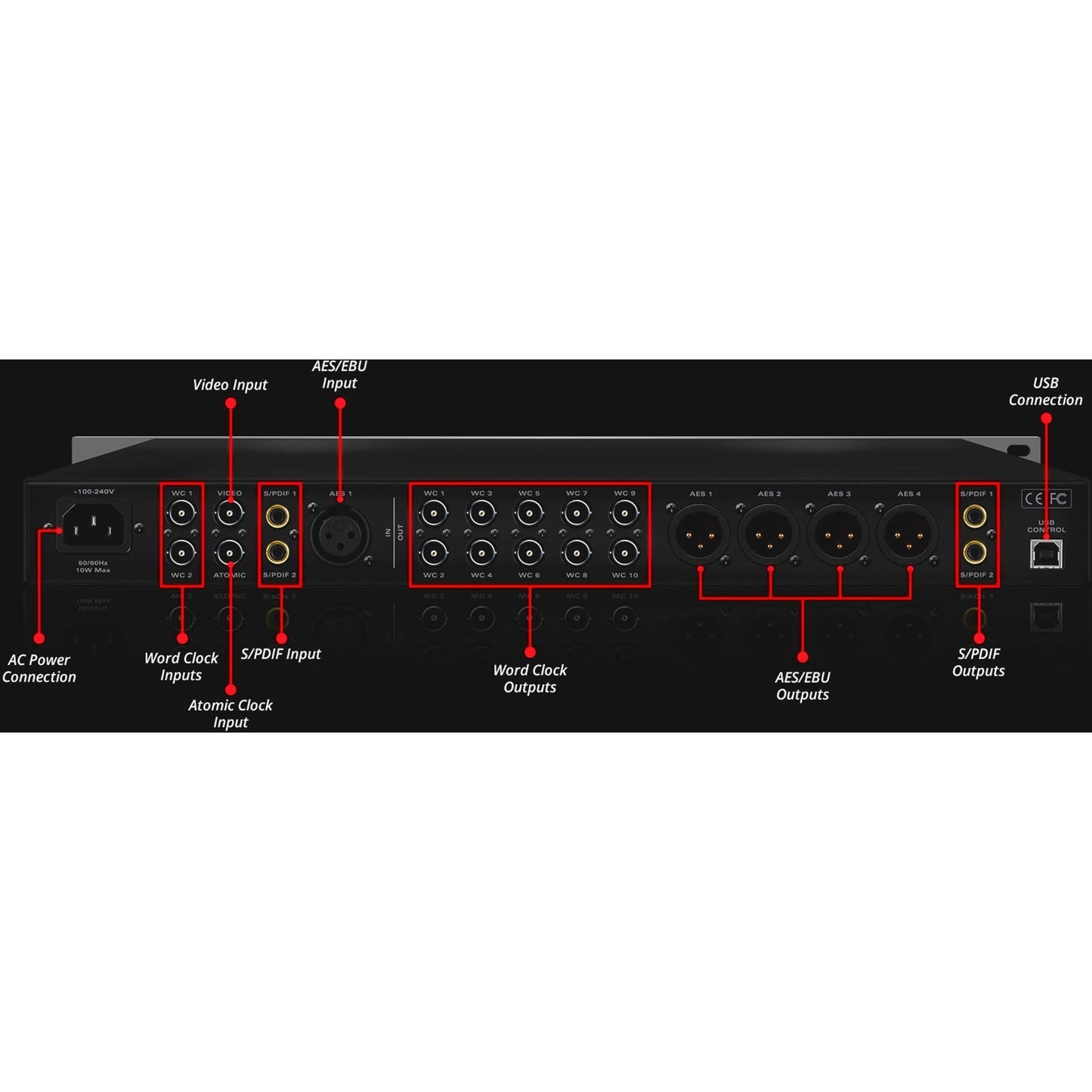 Antelope Audio OCX HD High Resolution Master Clock