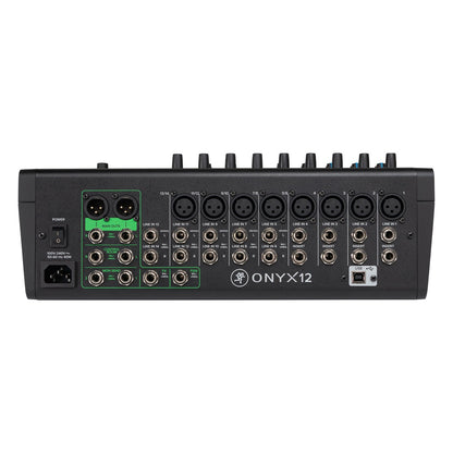 Mackie Onyx12 12-Channel Premium Analog Mixer with Multi-Track USB