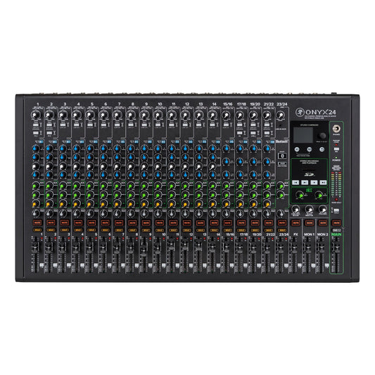 Mackie Onyx24 24-Channel Premium Analog Mixer with Multi-Track USB