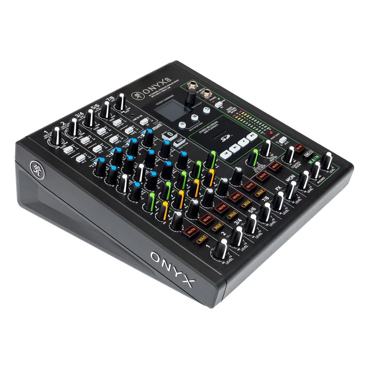 Mackie Onyx8 8-Channel Premium Analog Mixer with Multi-Track USB