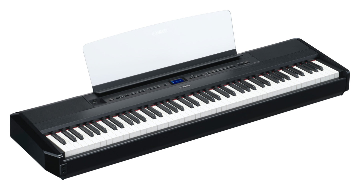 Yamaha P525B Electronic Keyboard - Black