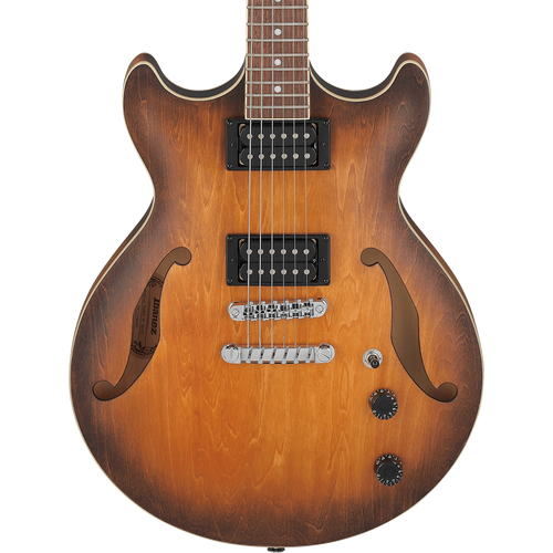 Ibanez AM53TF AM Artcore Semi Hollow Electric Guitar, Tobacco Flat