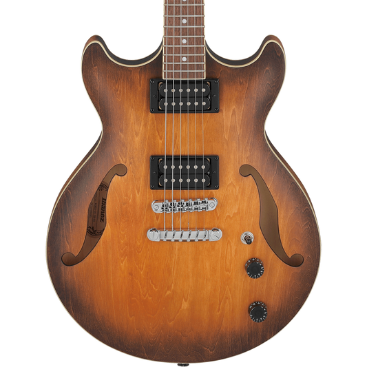 Ibanez AM53TF AM Artcore Semi Hollow Electric Guitar, Tobacco Flat