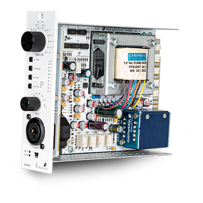 WesAudio Phoebe 500-Series Class A Microphone Preamp with Digital Recall