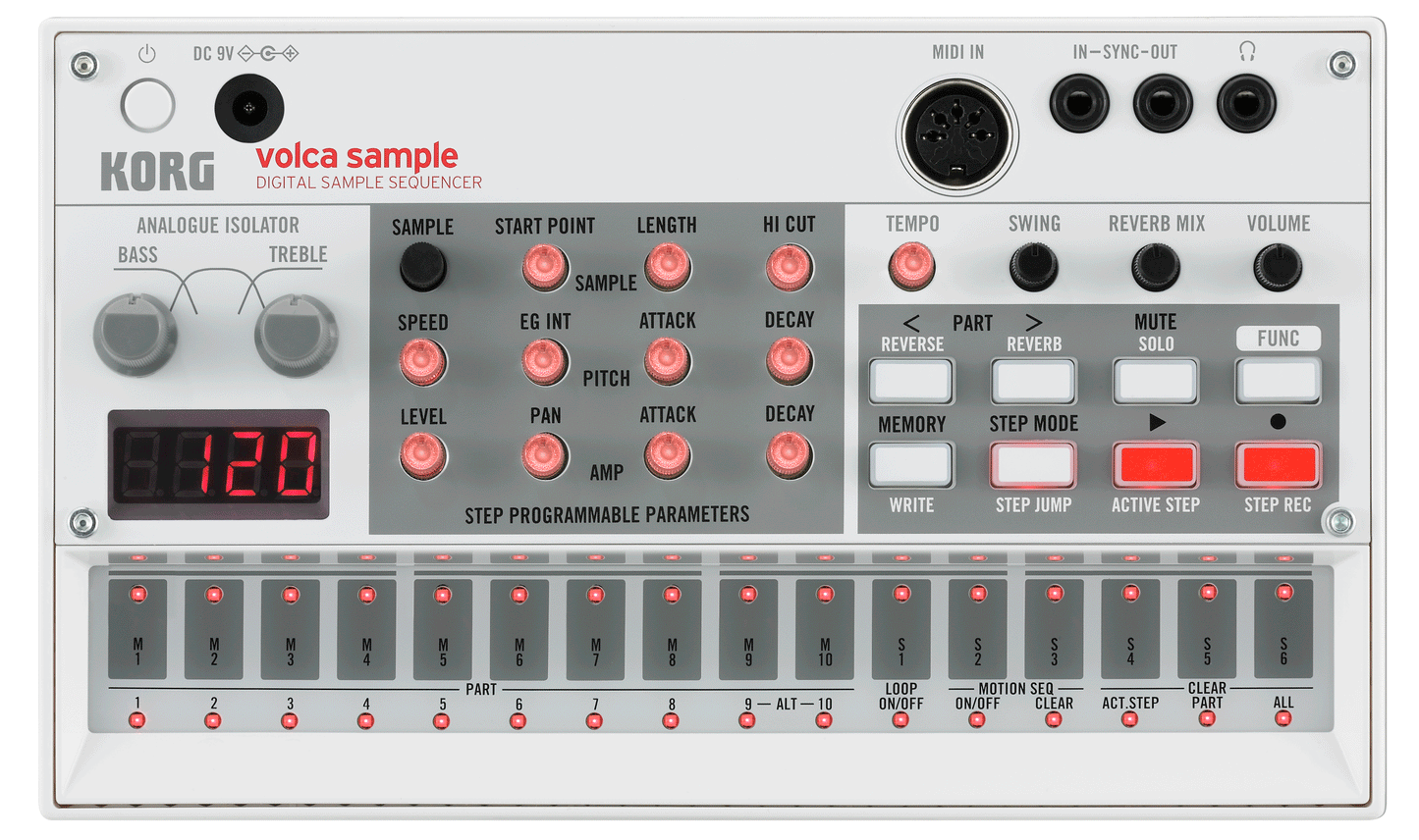 Korg Volca Sample Digital Sample Sequencer