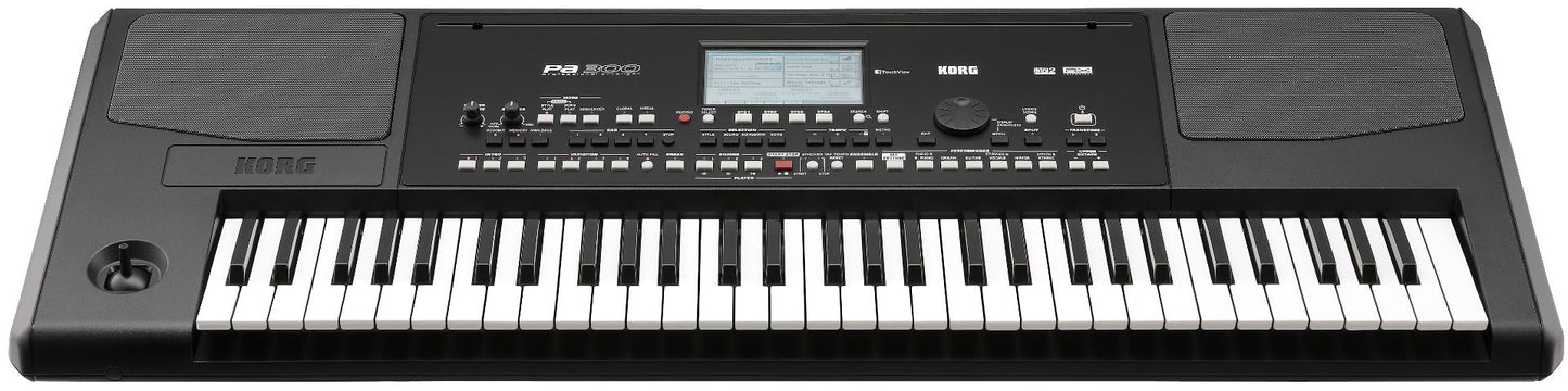 Korg PA300 61-Key Arranger Workstation with Built In Speakers