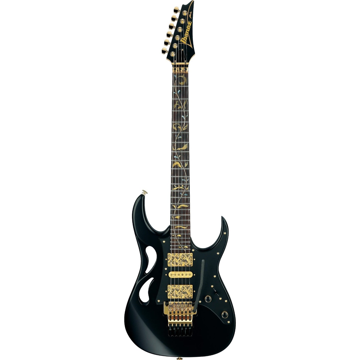 Ibanez PIA3761XB Steve Vai Signature 6 String Electric Guitar in Onyx Black