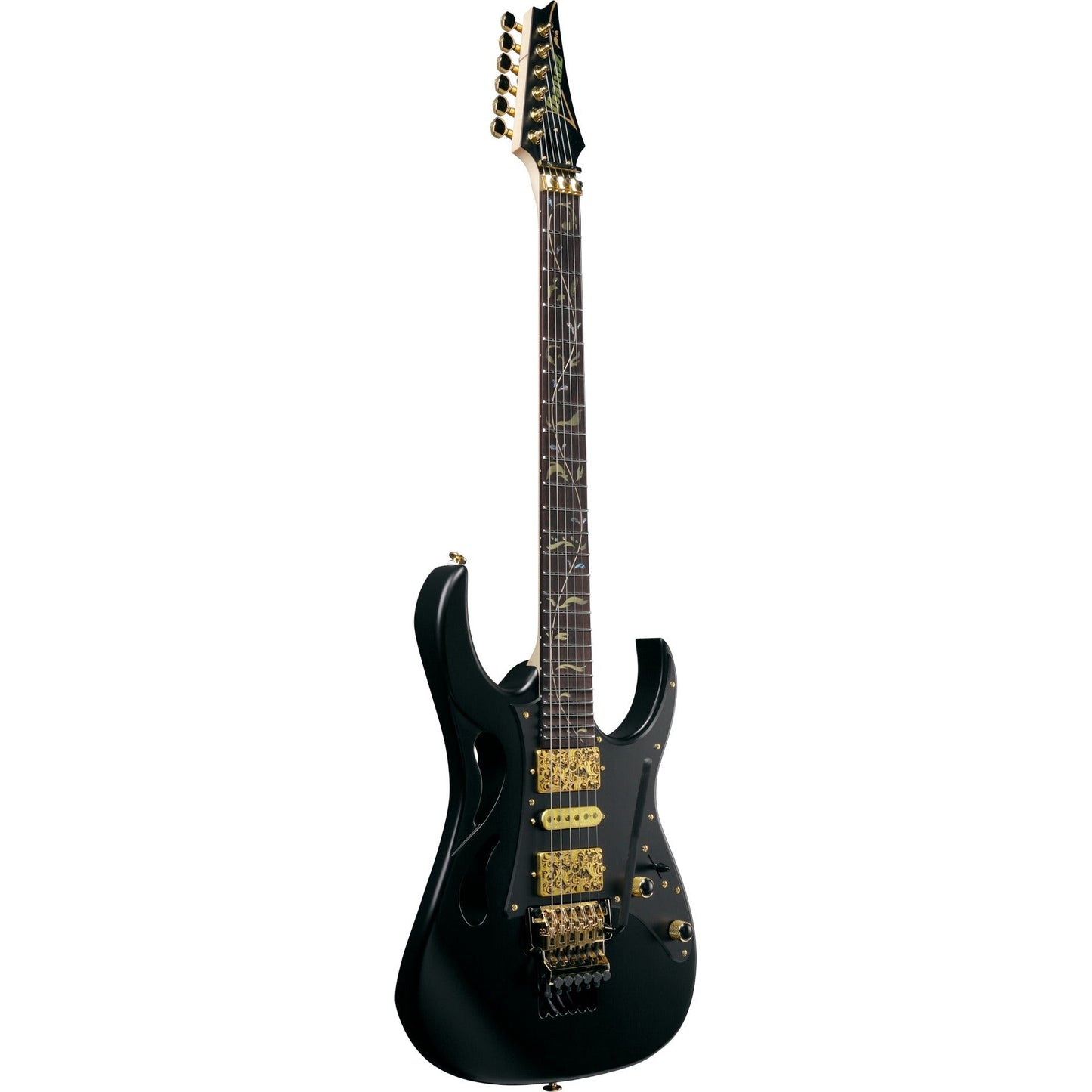 Ibanez PIA3761XB Steve Vai Signature 6 String Electric Guitar in Onyx Black