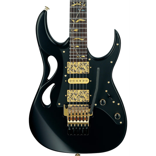 Ibanez PIA3761XB Steve Vai Signature 6 String Electric Guitar in Onyx Black