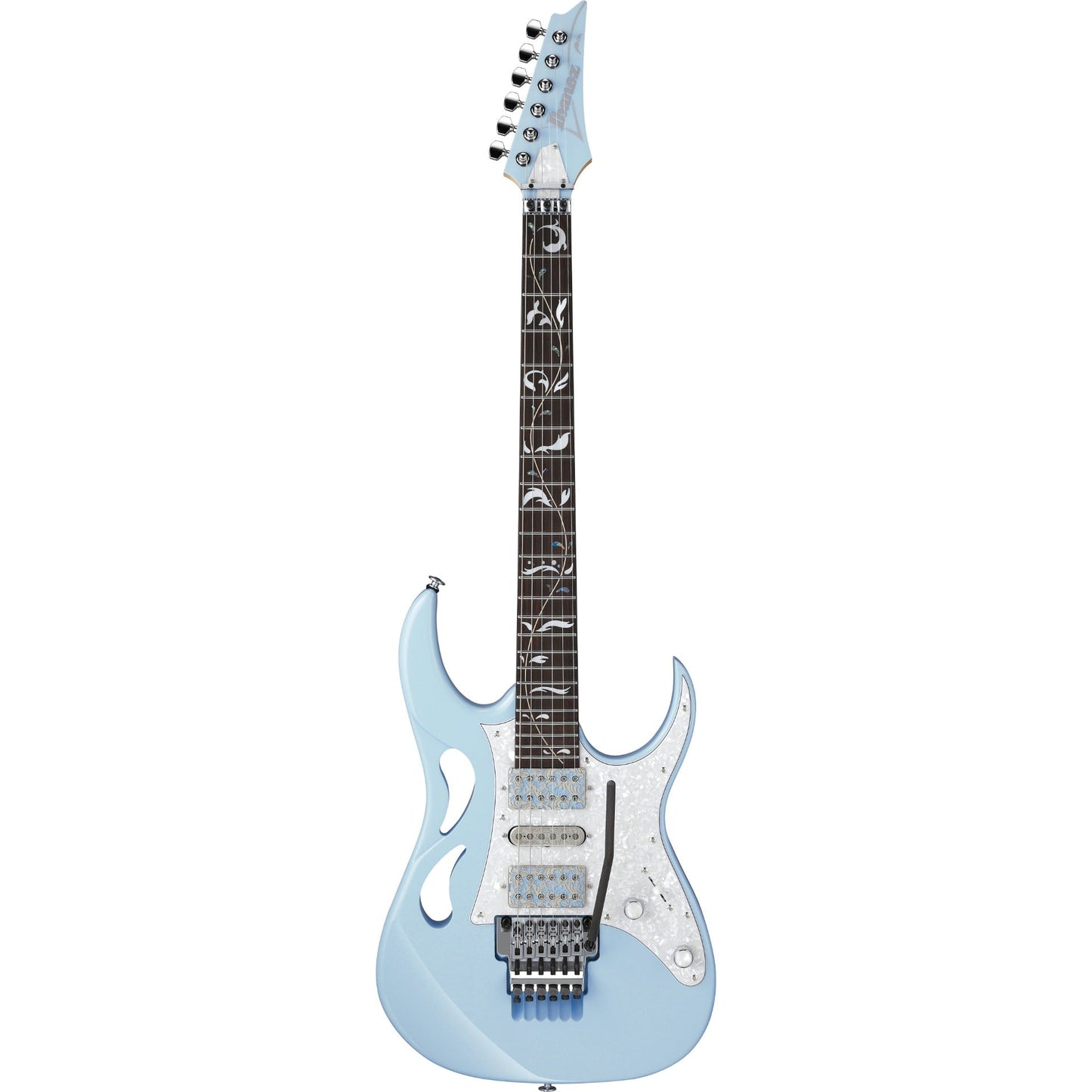 Ibanez PIA3761CBLP Steve Vai Signature Electric Guitar, Blue Powder