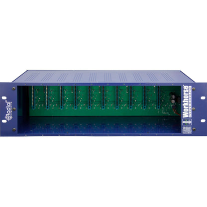 Radial WorkHorse Powerhouse 10 Slot 500-Series Rack