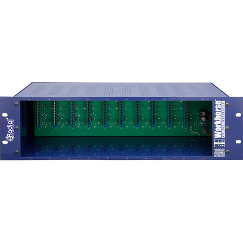 Radial WorkHorse Powerhouse 10 Slot 500-Series Rack