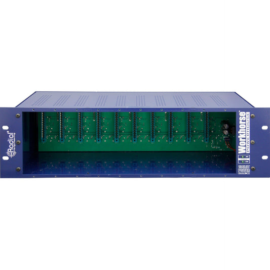 Radial WorkHorse Powerhouse 10 Slot 500-Series Rack