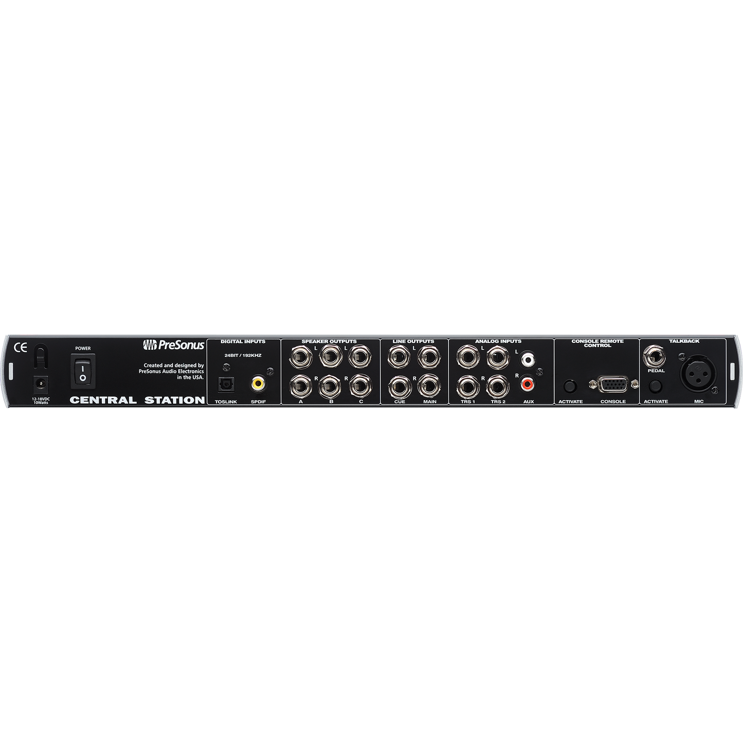 Presonus Central Station Plus Studio Monitoring Interface w/ CSR-1 Remote