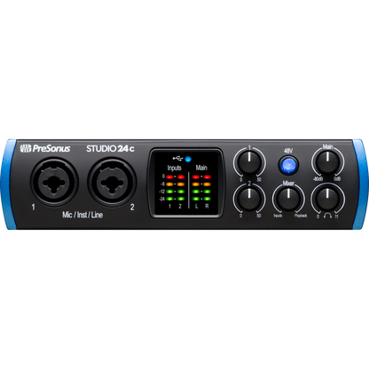 Presonus Studio 24C USB-C Audio/MIDI Interface
