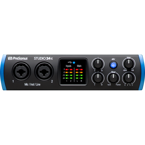Presonus Studio 24C USB-C Audio/MIDI Interface