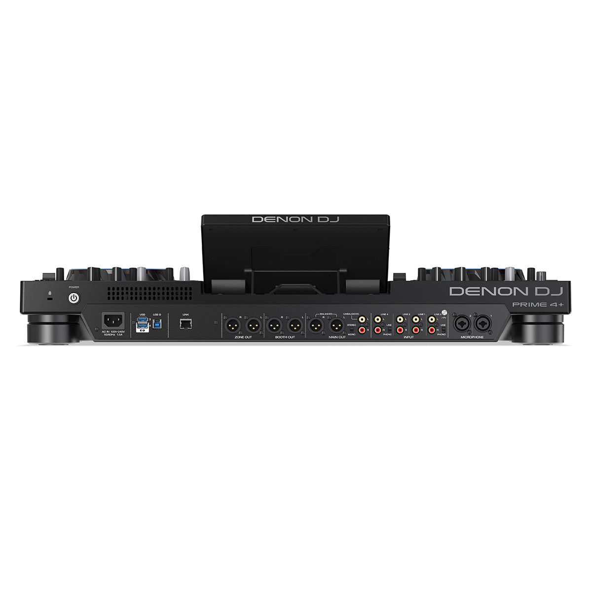 Denon DJ PRIME4+ Professional 4-Deck Media Player and Mixer