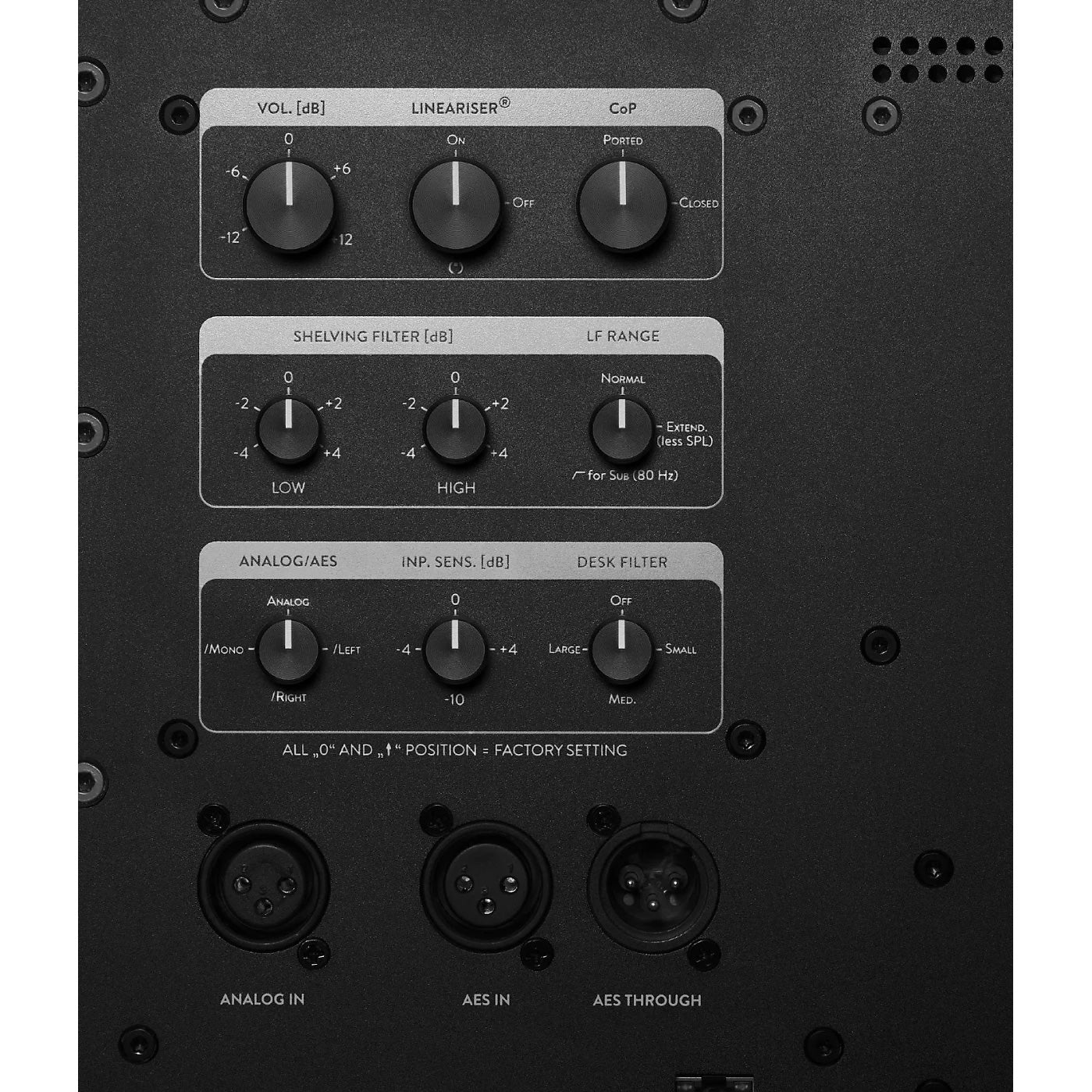 HEDD Type 30 MK2 900W 3-Way Midfield Studio Monitor with DSP - Black