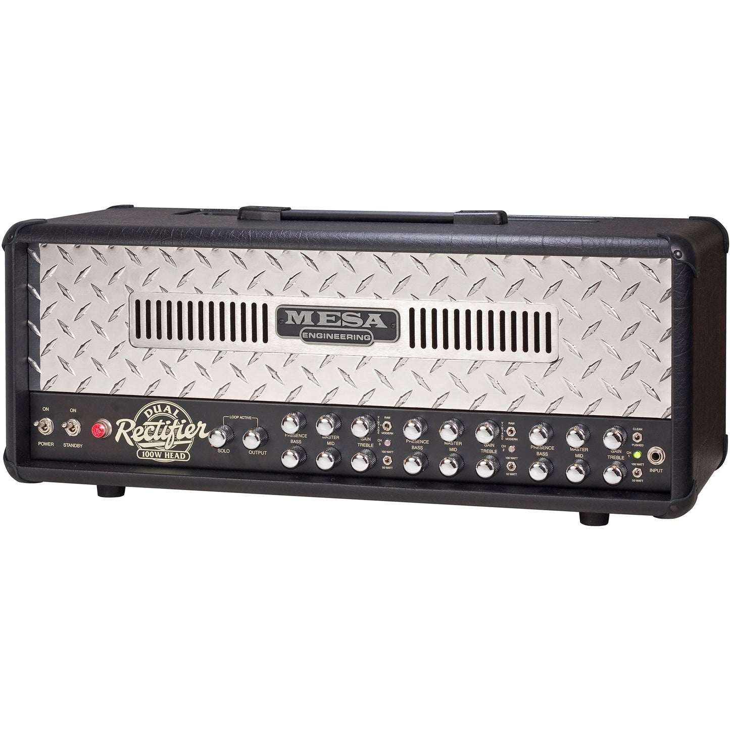 Mesa Boogie Dual Rectifier Head in Black