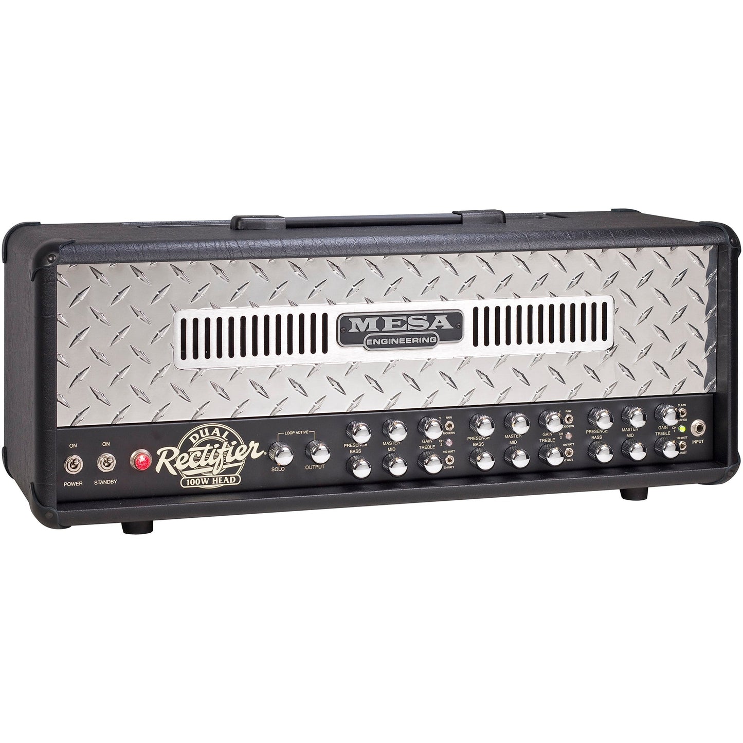 Mesa Boogie Dual Rectifier Head in Black