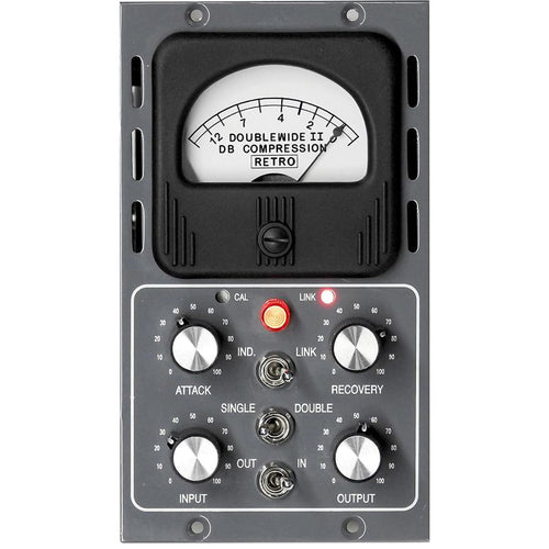 Retro Instruments Doublewide II 500-Series Tube Compressor