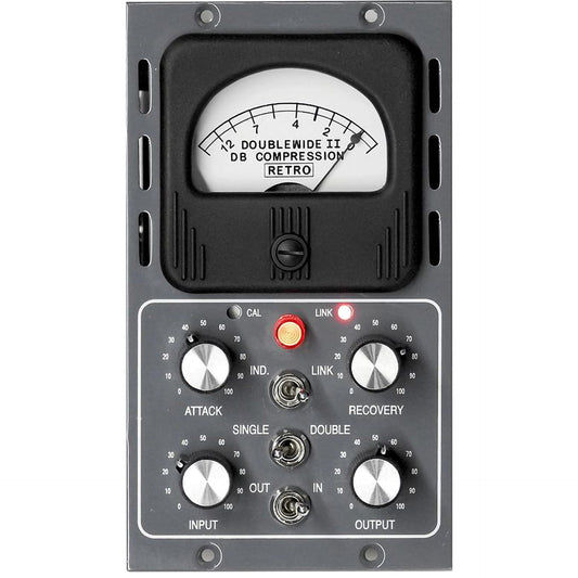 Retro Instruments Doublewide II 500-Series Tube Compressor