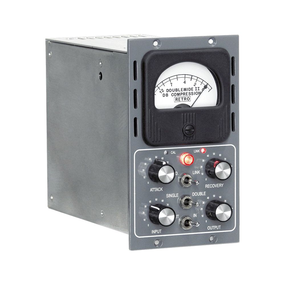 Retro Instruments Doublewide II 500-Series Tube Compressor