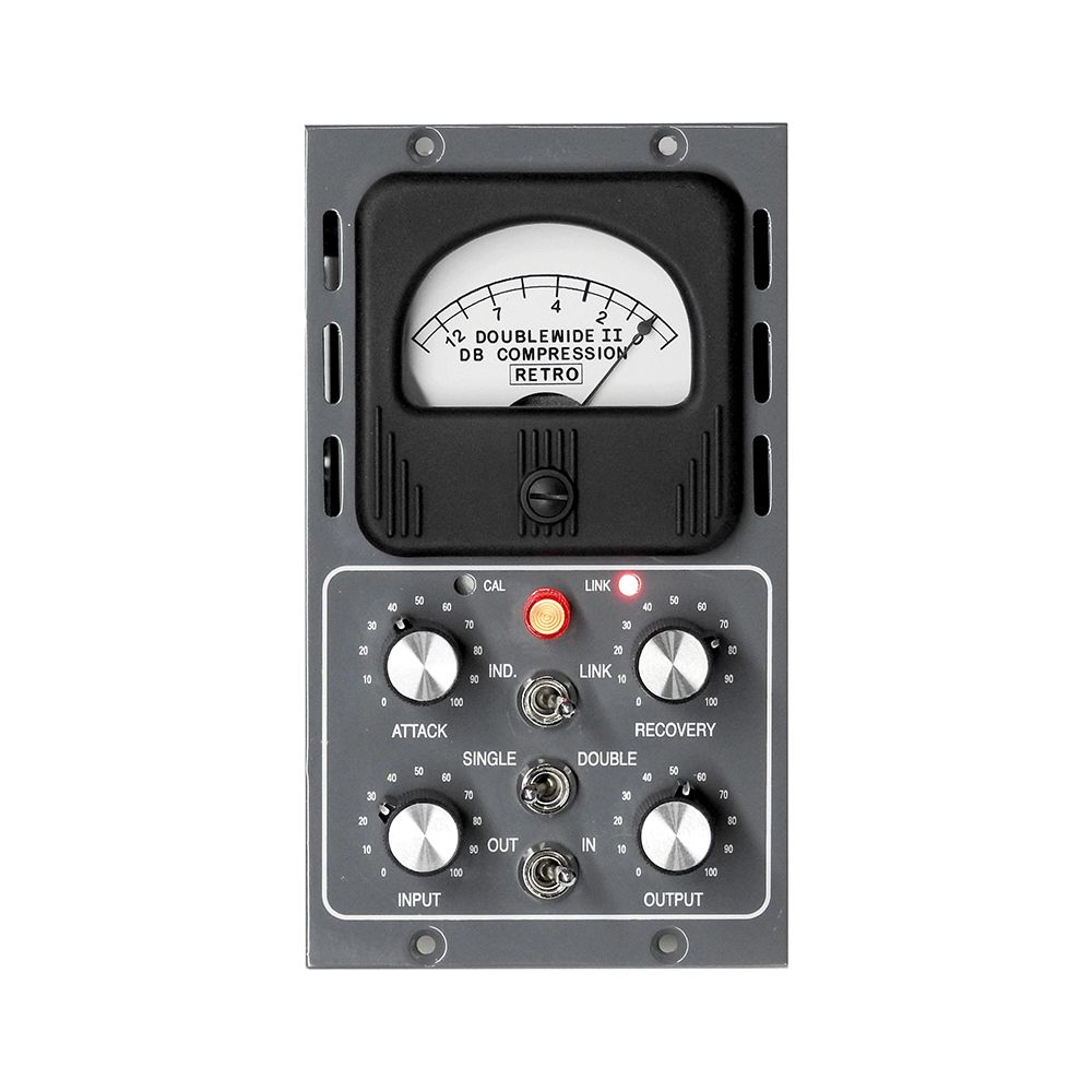 Retro Instruments Doublewide II 500-Series Tube Compressor