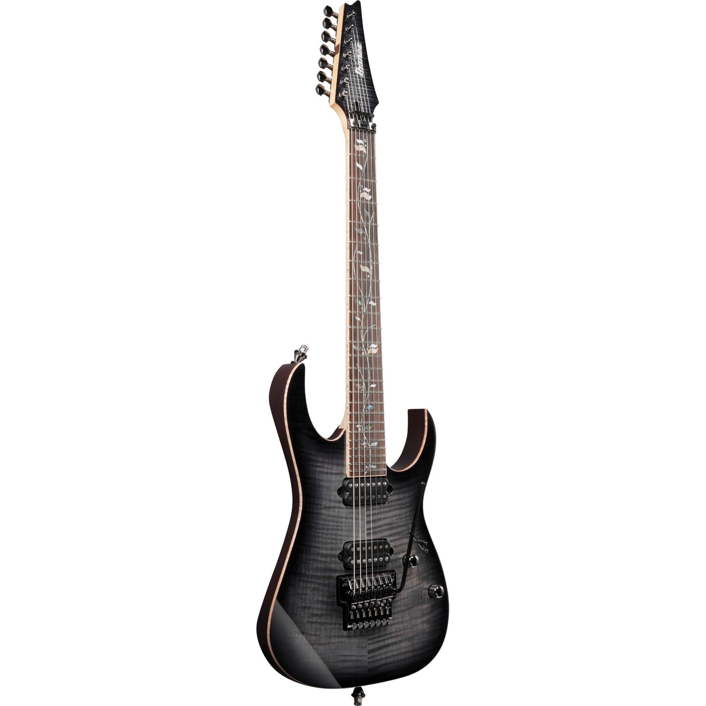 Ibanez RG8527 RG j.custom 7-String Electric Guitar in Black Rutile w/ Case