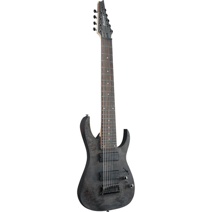 Ibanez RG9PBTGF RG Axe Design Lab 9-String Electric Guitar, Transparent Gray Burst