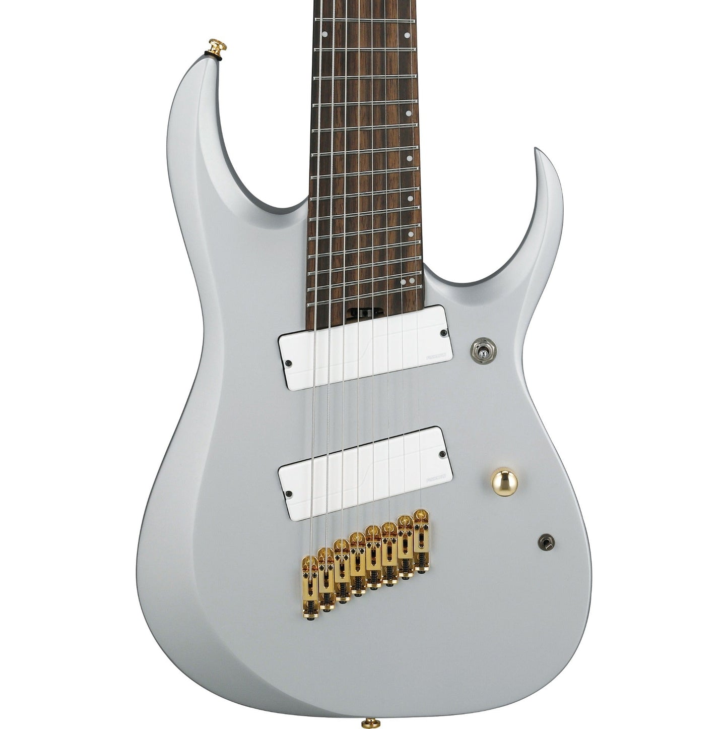 Ibanez RGDMS8 Multi-Scale 8-String Electric Guitar - Classic Silver Matte