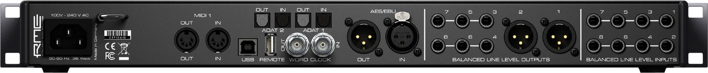 RME Fireface UFX II USB Audio Interface