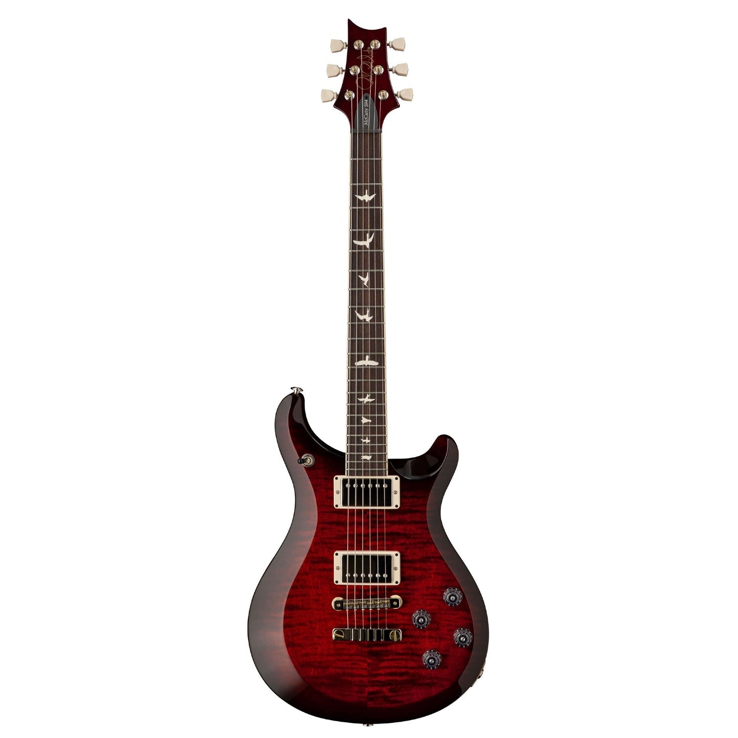 PRS S2 McCarty 594 Electric Guitar 2021, Fire Red Burst