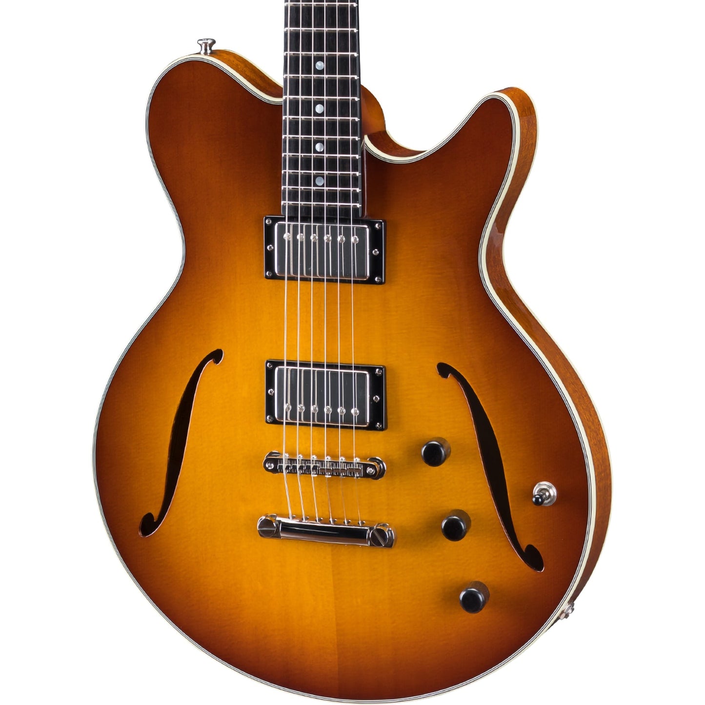 Eastman Romeo Semi Hollow Electric Guitar, Goldburst