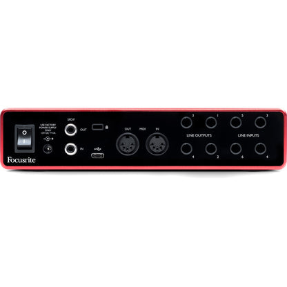 Focusrite Scarlett 8i6 3rd Gen 8-in, 6-out USB Audio Interface