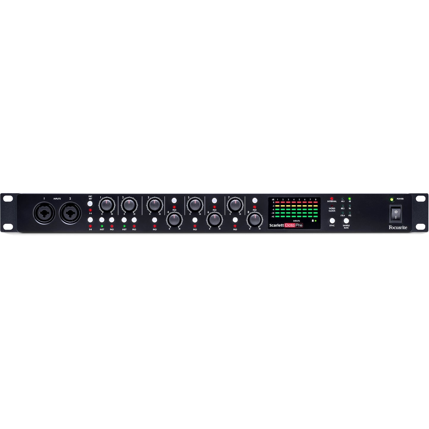 Focusrite Scarlett OctoPre 8-Channel Microphone Preamp