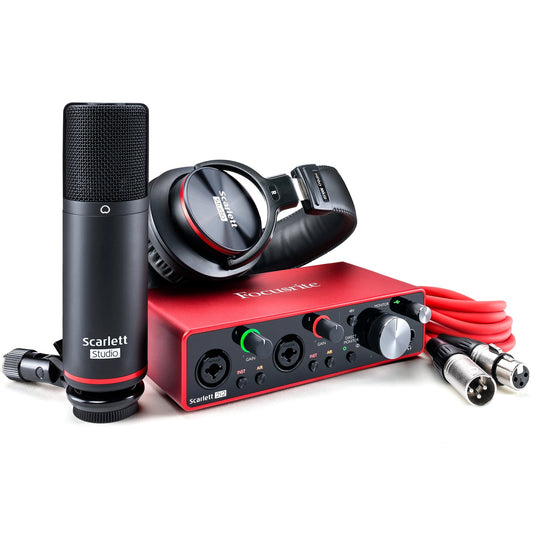 Focusrite Scarlett 2i2 Studio 3rd Gen 2-in, 2-out USB Audio Interface