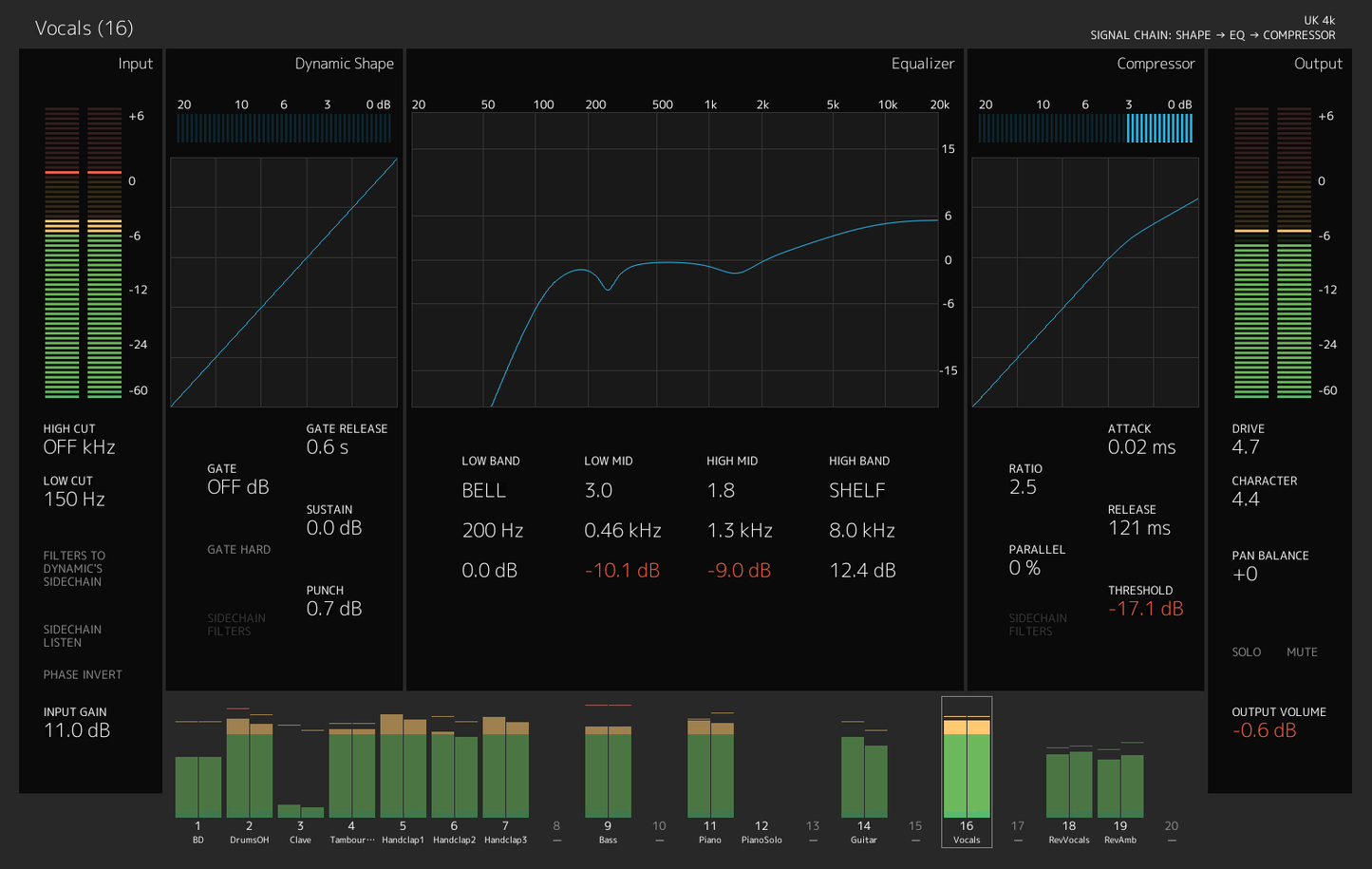 Softube Console 1 MKII Hardware and Software Mixer with Integrated UAD Control