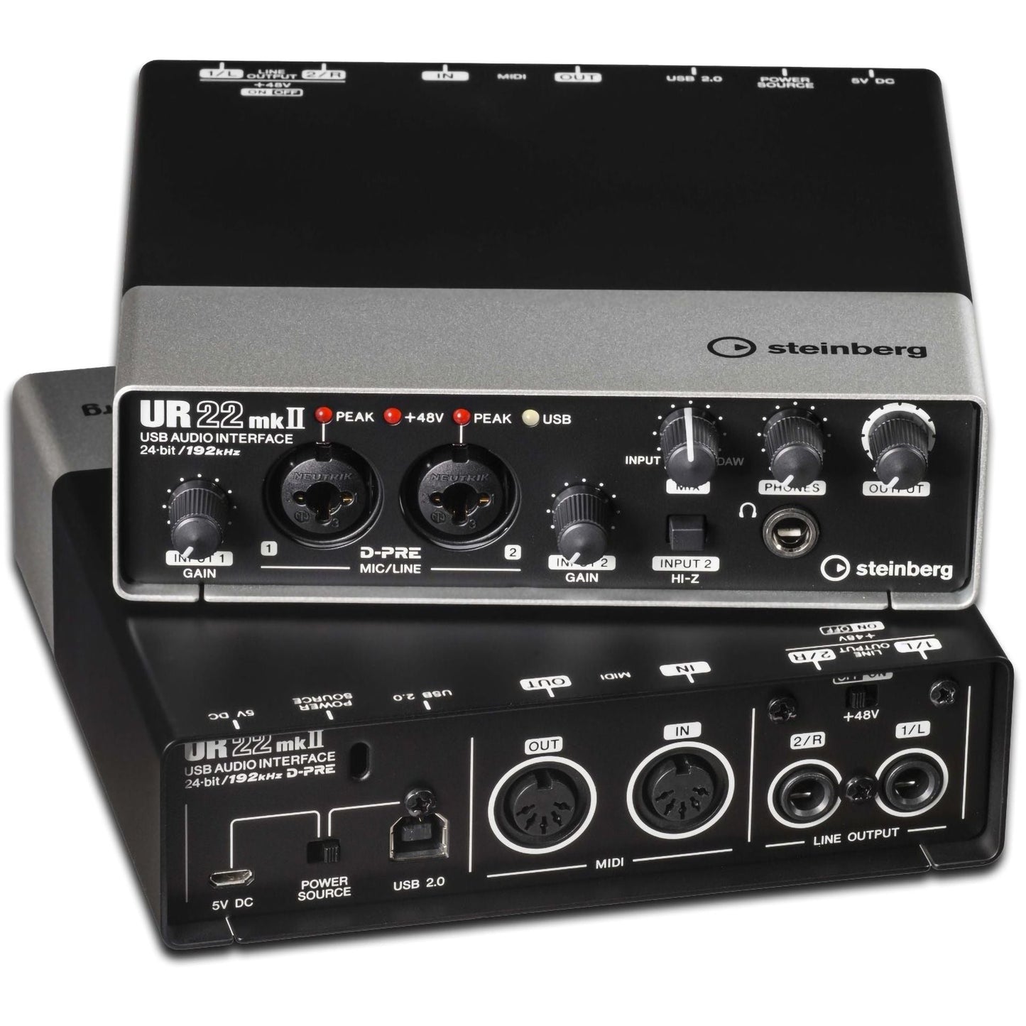 Steinberg UR22 MKII Two-Channel USB Audio Interface