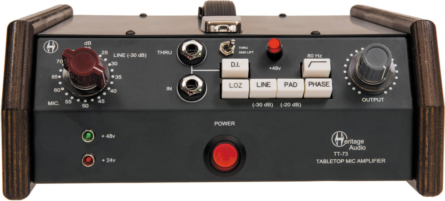 Heritage Audio TT-73 Tabletop Microphone Preamp