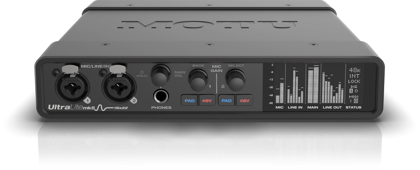 MOTU UltraLite mk5 18x22 USB Audio Interface