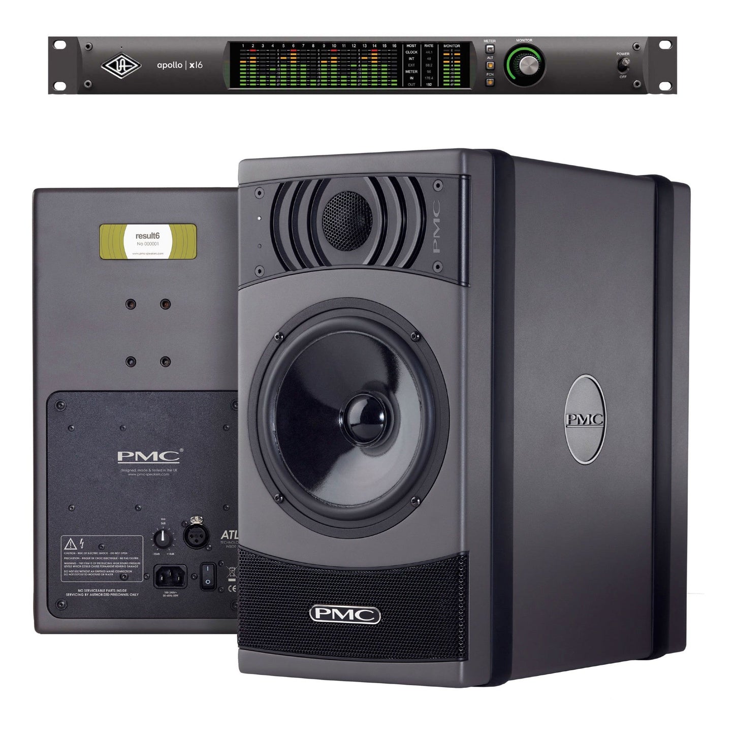 PMC RESULT6 Active Studio Monitors Pair