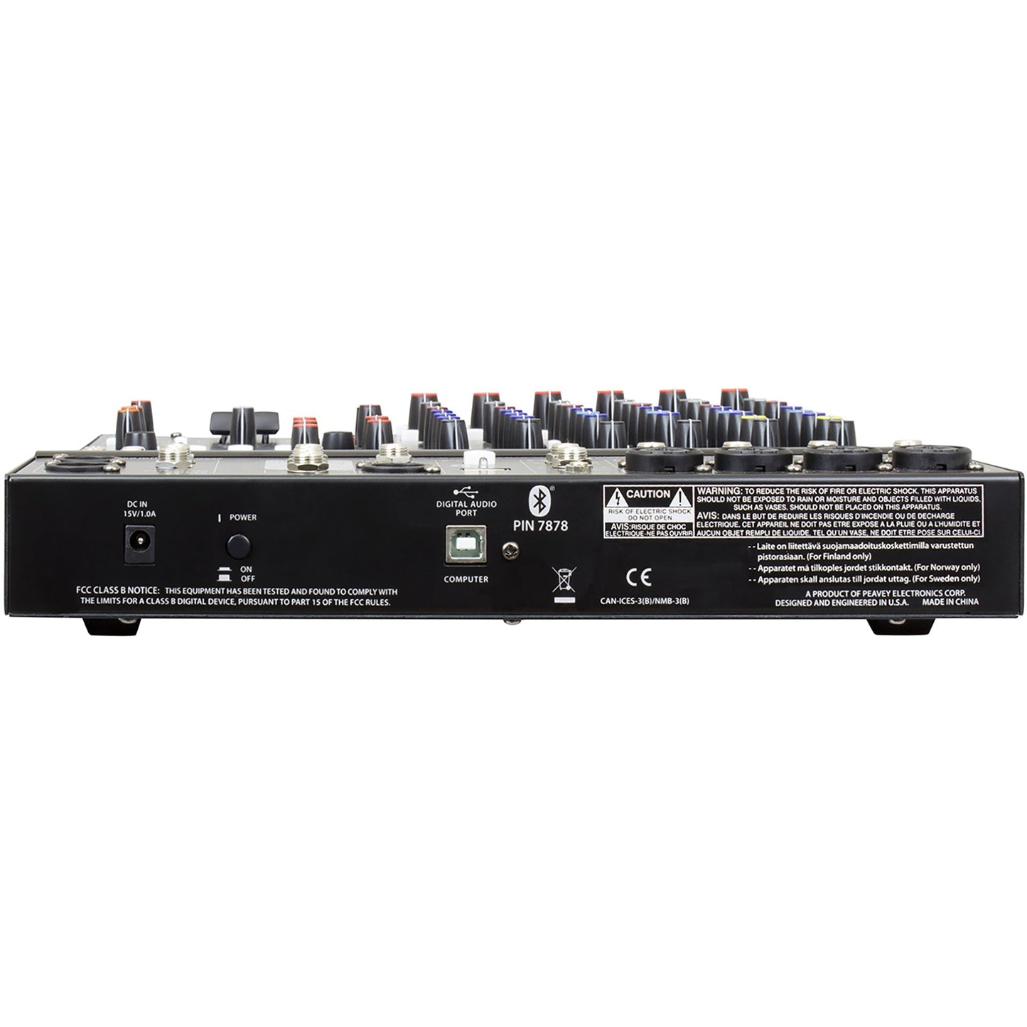 Peavey PV® 10 AT 10-Channel Compact Mixer with Bluetooth and Antares® Auto-Tune