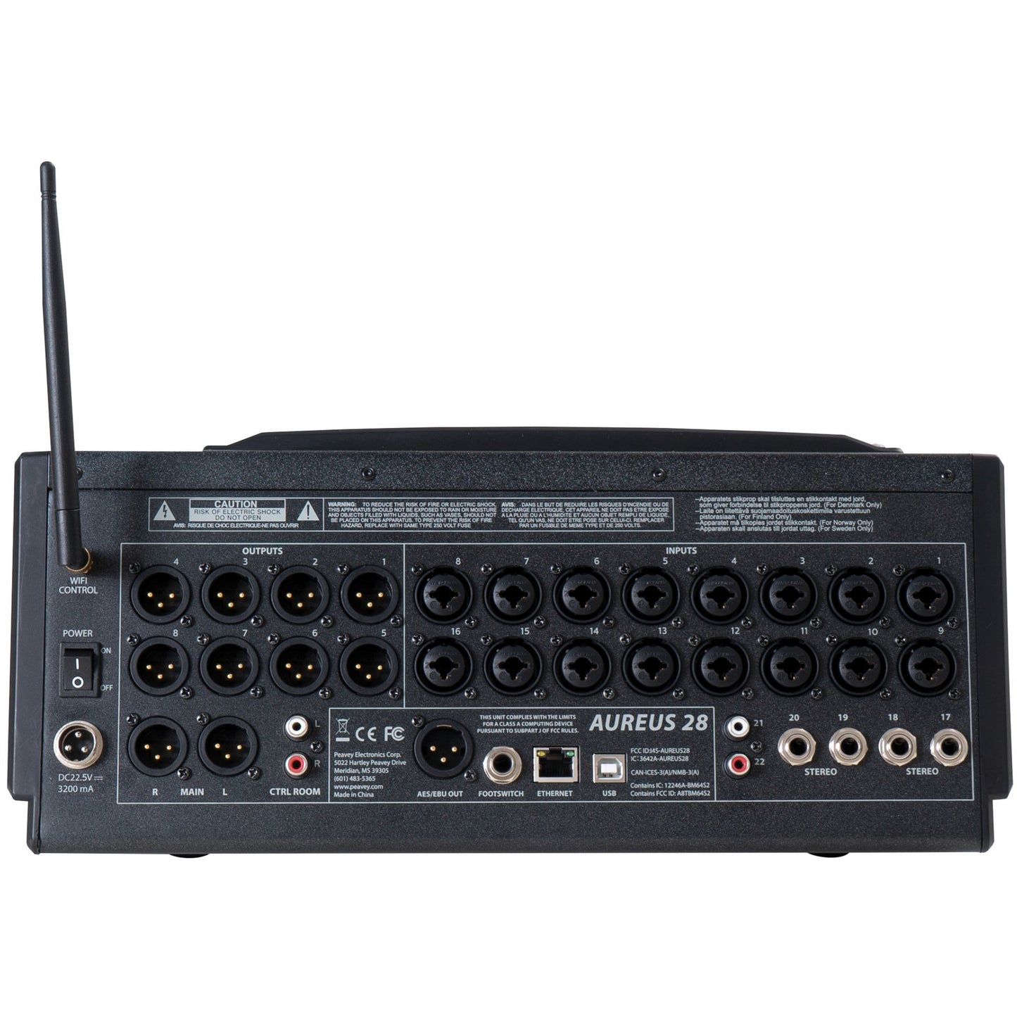 Peavey Aureus™ 28 28-Channel Digital Mixer