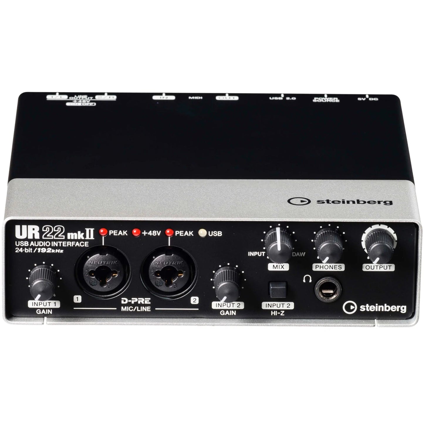 Steinberg UR22 MKII Two-Channel USB Audio Interface