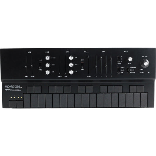 Vongon Replay Polyphonic Synthesizer with Multi-mode Arpeggiator - Black